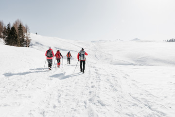 camminata in montagna