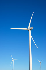 Fototapeta premium Wind energy concept