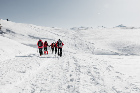 camminata con le ciaspole