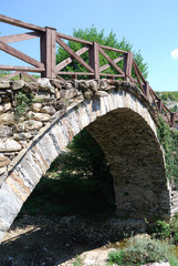 The village of Shumnitsa and the ancient Roman bridges, Bulgaria.