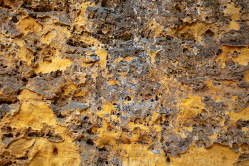 Strukturen, Sandsteinfelsen, Nationalpark Sächsiche Schweiz, Elbsandsteingebirge, Sachsen, Deutschland
