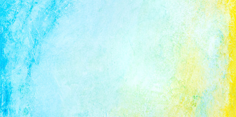 Fototapeta premium Artistic sea painting background. Abstract sea beach draft. Colorful sea pattern painting top view..