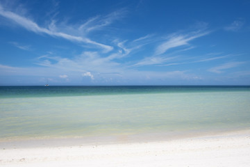 Fototapeta na wymiar perfect beach in Cuba, Cayo Blanco island