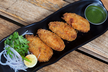Vegetable Cutlet - Crispy Street Style Evening Snack Recipe