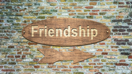 Street Sign to Friendship