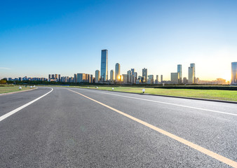 road in city