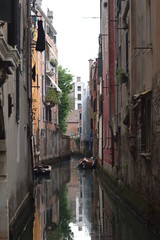 Obraz na płótnie Canvas Beautiful view Venezia canal Italy Europe