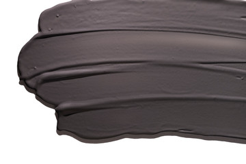 Gray clay mask strokes sample smudge texture