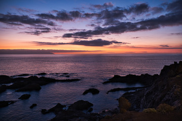 Wonderful views of the sea in Tenerife