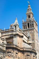 Fototapeta na wymiar Seville Cathedral, Seville, Andalusia, Spain