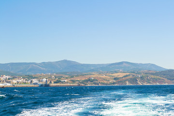 Atlantic Ocean, Strait of Gibraltar.