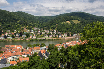 Fototapeta na wymiar Landscape, Germany Heidelberg