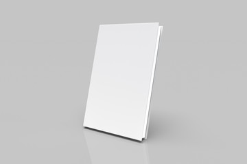 3D Rendering of Book or Notebook Mock Up Template