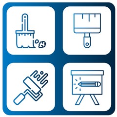 draw simple icons set