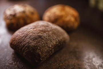 Brot backen in der Backstube