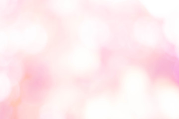 Natural pink bokeh background