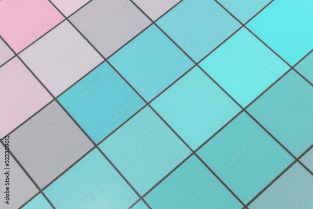 Poster grid square pattern background