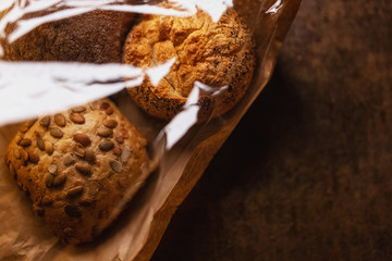 Brot backen in der Backstube