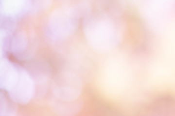 Natural pink bokeh background