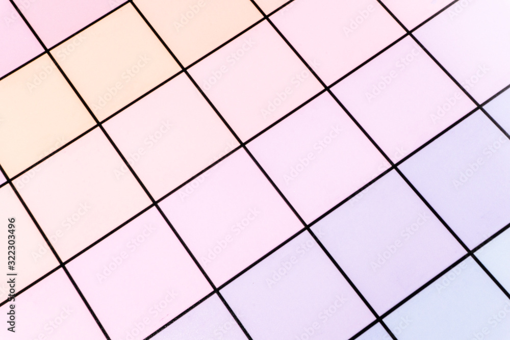 Poster grid square pattern background
