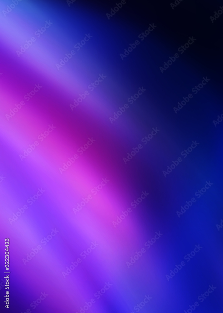 Aufkleber abstract gradient background. ultraviolet glow on a dark abstract background. empty wallpaper templa