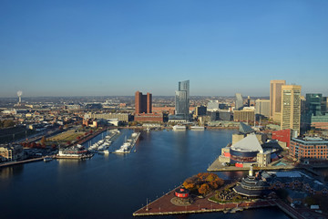 Fototapeta na wymiar Baltimore Inner Harbor