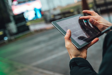 Event tuner controlling sound from tablet