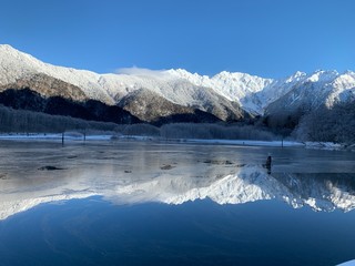 lake in mountains