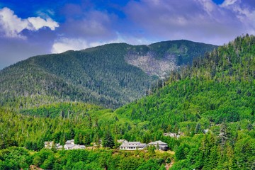 Obraz premium landscape in the mountains