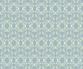 Seamless floral  pattern. fabric texture, background floral wallpaper  vector