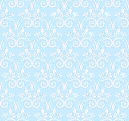 Seamless floral  pattern. fabric texture, background floral wallpaper  vector