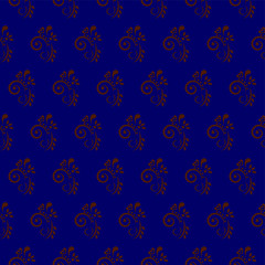 Seamless floral  pattern. fabric texture, background floral wallpaper  vector