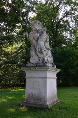 Statue in the park of Kassel, Germany