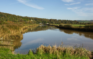 Fototapeta na wymiar River Arun, Arundel, Sussex, England