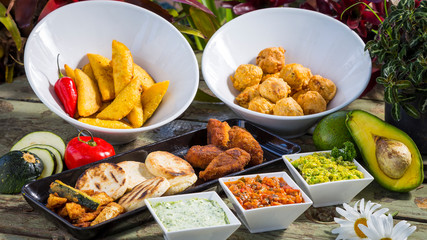 food on table restaurant