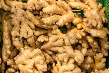 Ginger, sold in a supermarket