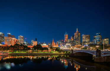 Obraz premium Yarra River, Melbourne, Victoria, Australia