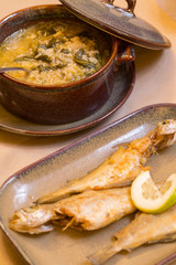 Delicious and served 