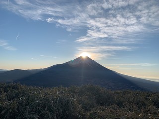 Fototapeta premium view of volcano teide