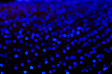 Blue color lighting at night 