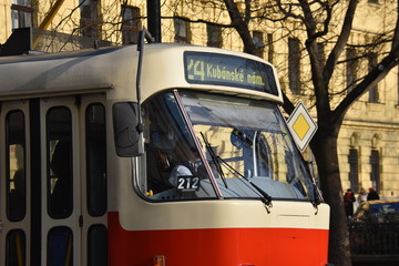 Fototapeta premium tram in lisbon