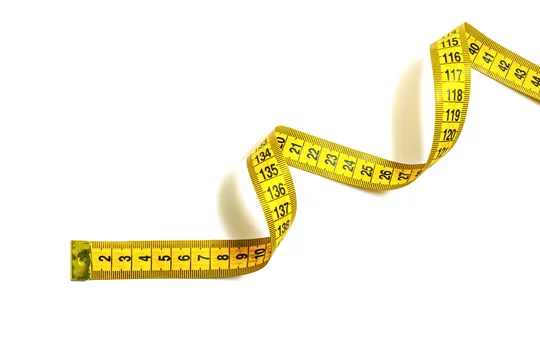 Tailor measuring tape stock image. Image of measure, curly - 18034557