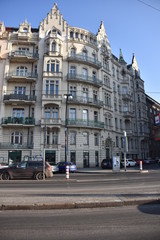 Obraz premium old building in barcelona