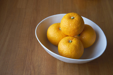 ジャバラ（和歌山県原産の柑橘）強烈な酸味と苦味がある。