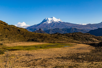 Fototapeta premium Antisana volcano, Ecuadorian Andes
