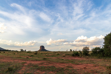 African Savanna Landscape, Natural Park