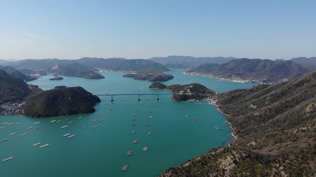 瀬戸内海の風景、片上湾
