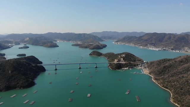 瀬戸内海の風景、片上湾