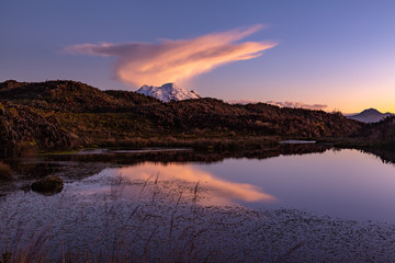 Naklejka premium Antisana volcano, Ecuadorian Andes