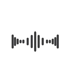Fototapeta premium sound wave music logo